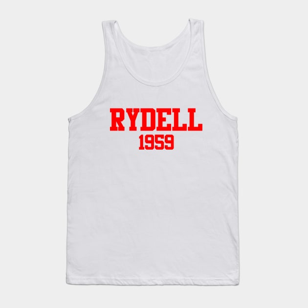 Rydell 1959 (White) Tank Top by GloopTrekker